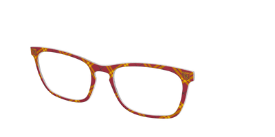 The Gryffindor™ Plaid - Angle Top Thumbnail - Pair Eyewear