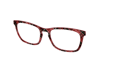The Holly Plaid with Glitter - Angle Top Thumbnail - Pair Eyewear