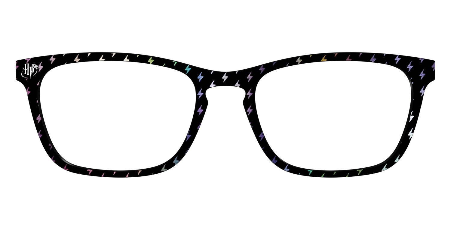 The Holographic Lightning Bolts - Front Top Image - Pair Eyewear