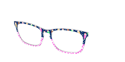 The Ice Cream Social Split - Angle Top Thumbnail - Pair Eyewear