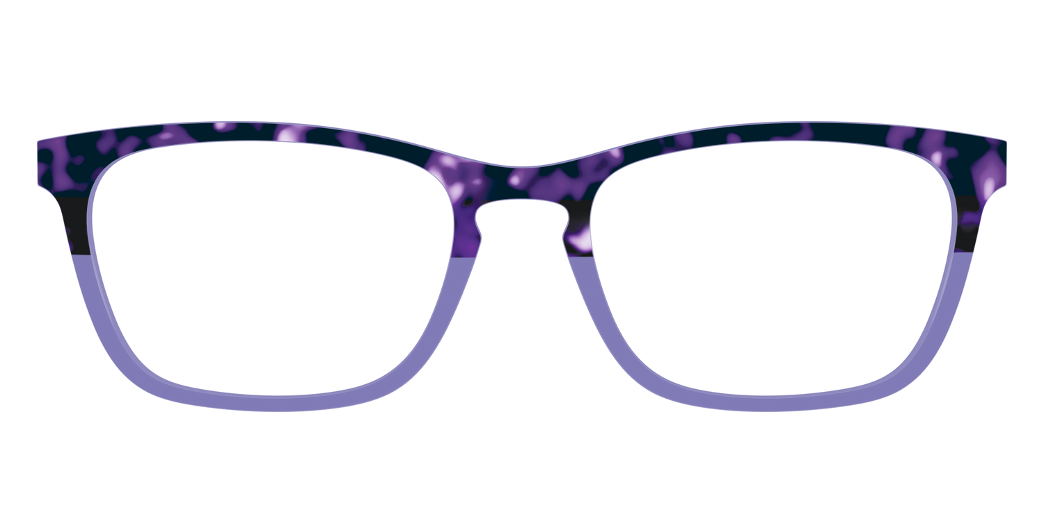 The Iris Tortoise Crystal Split - Front Top Image - Pair Eyewear