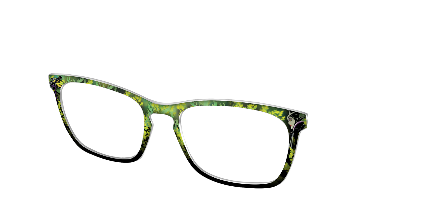 Maleficent's Dragon Flames - Angle Top Image - Pair Eyewear