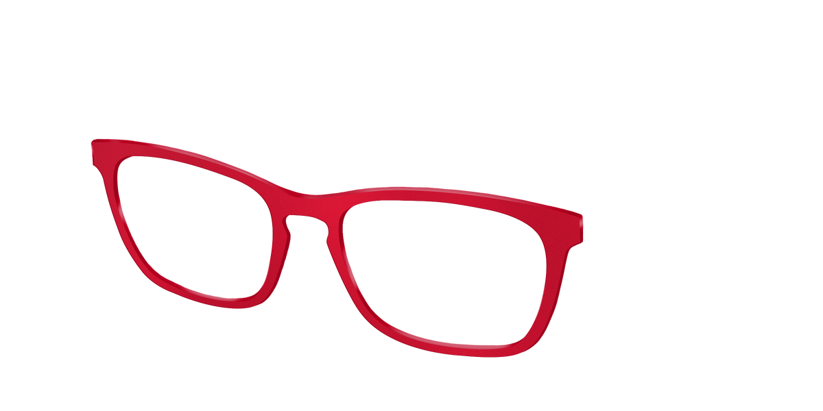 The Matte Red - Angle Top Image - Pair Eyewear