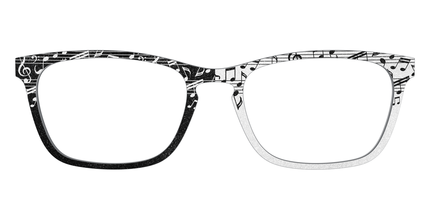 The Musical Shimmer Split - Front Top Image - Pair Eyewear