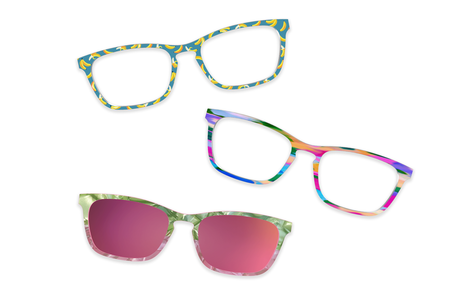 The Paradise Punch Topper Set - Product Image 1 - Pair Eyewear