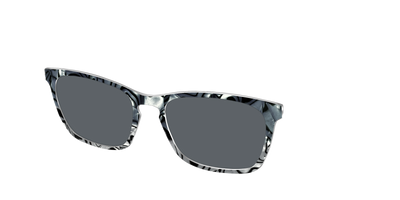 The Polarized Zebra Pearl Split Sun Top - Angle Top Thumbnail - Pair Eyewear