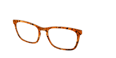 The Pumpkin Pearl Swirl - Angle Top Thumbnail - Pair Eyewear