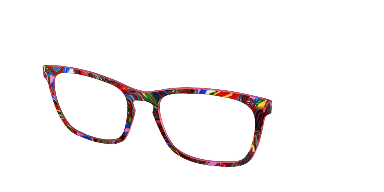 The Radiant Pearl Marble - Angle Top Image - Pair Eyewear