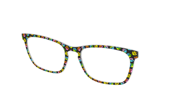The Rainbow Paw Print - Angle Top Thumbnail - Pair Eyewear
