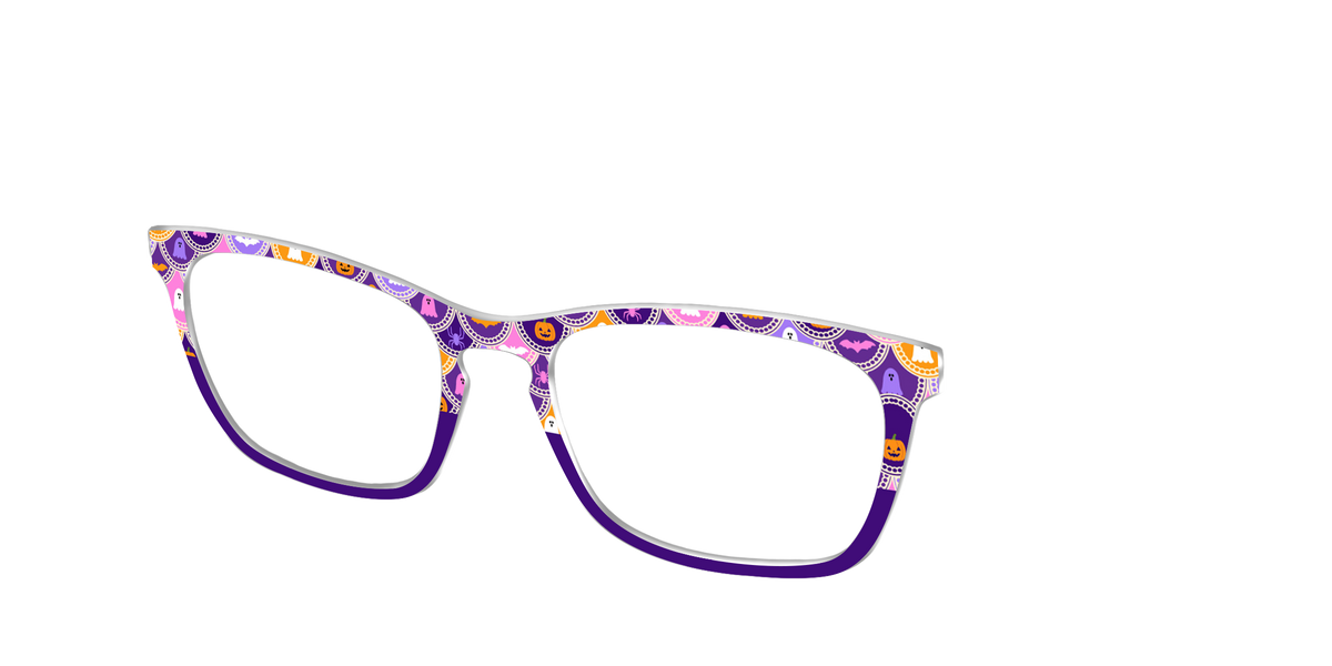 The Spooky Scallop Split - Angle Top Image - Pair Eyewear