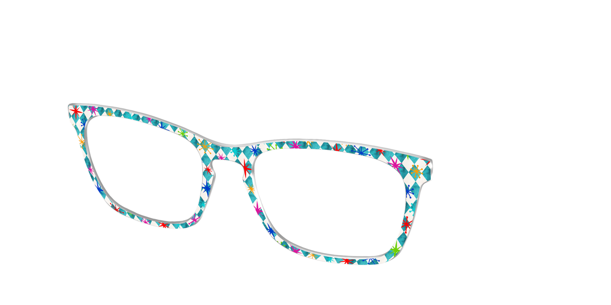 The Starburst Diamonds - Angle Top Image - Pair Eyewear