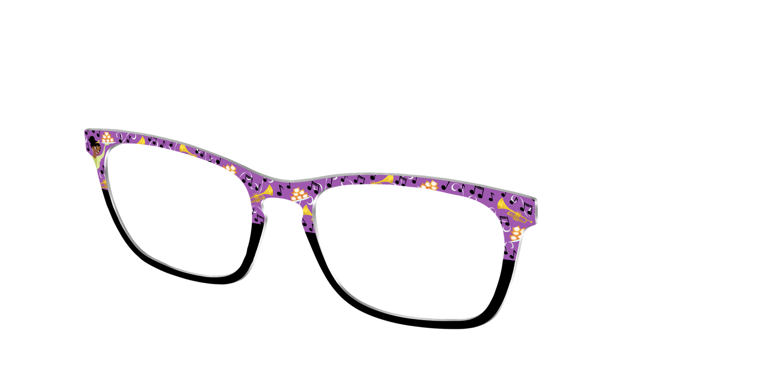 Tiana's Tunes - Angle Top Image - Pair Eyewear