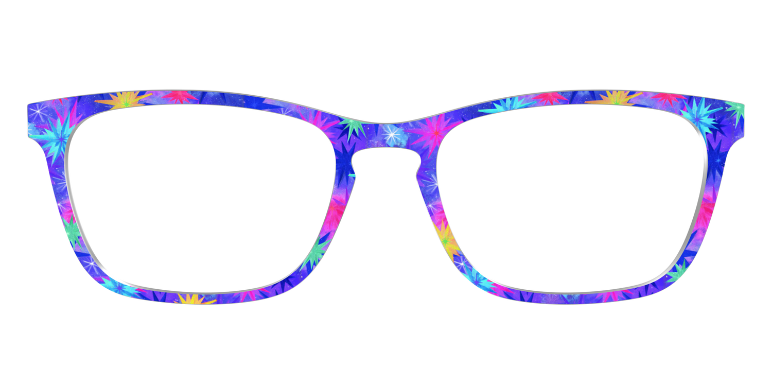 The Tie-Dye Starbursts - Front Top Image - Pair Eyewear