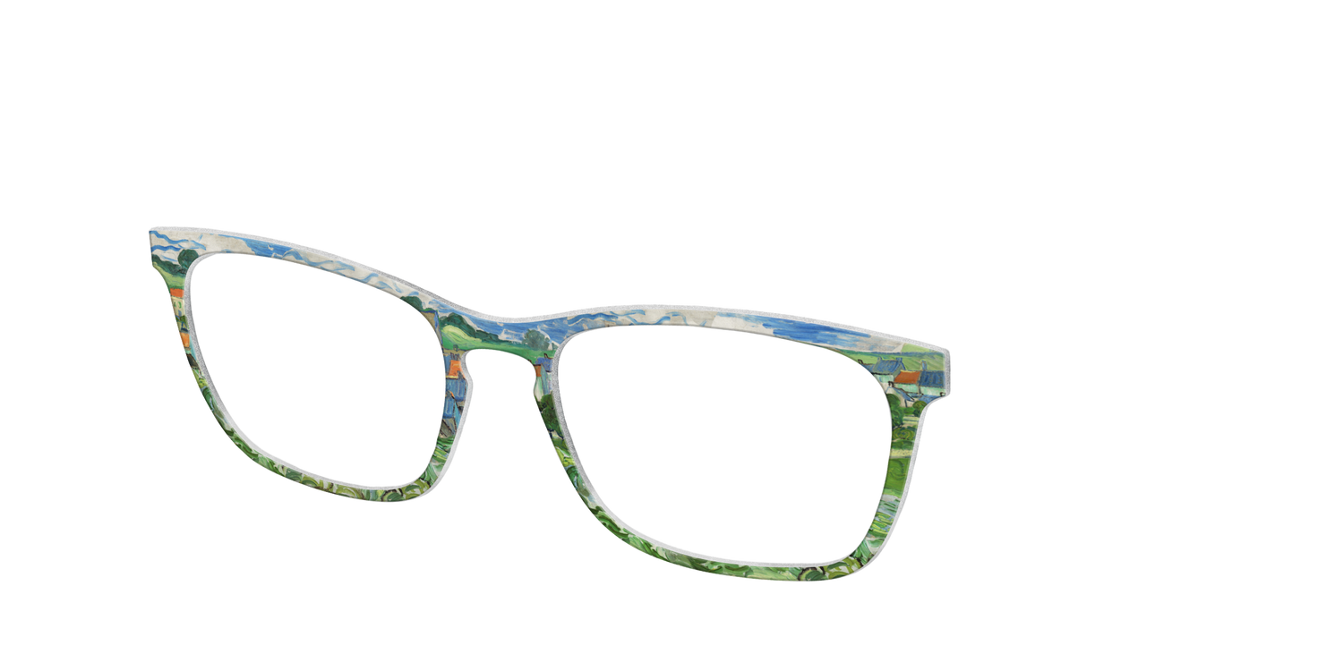 The View of Auvers-Sur-Oise - Angle Top Image - Pair Eyewear