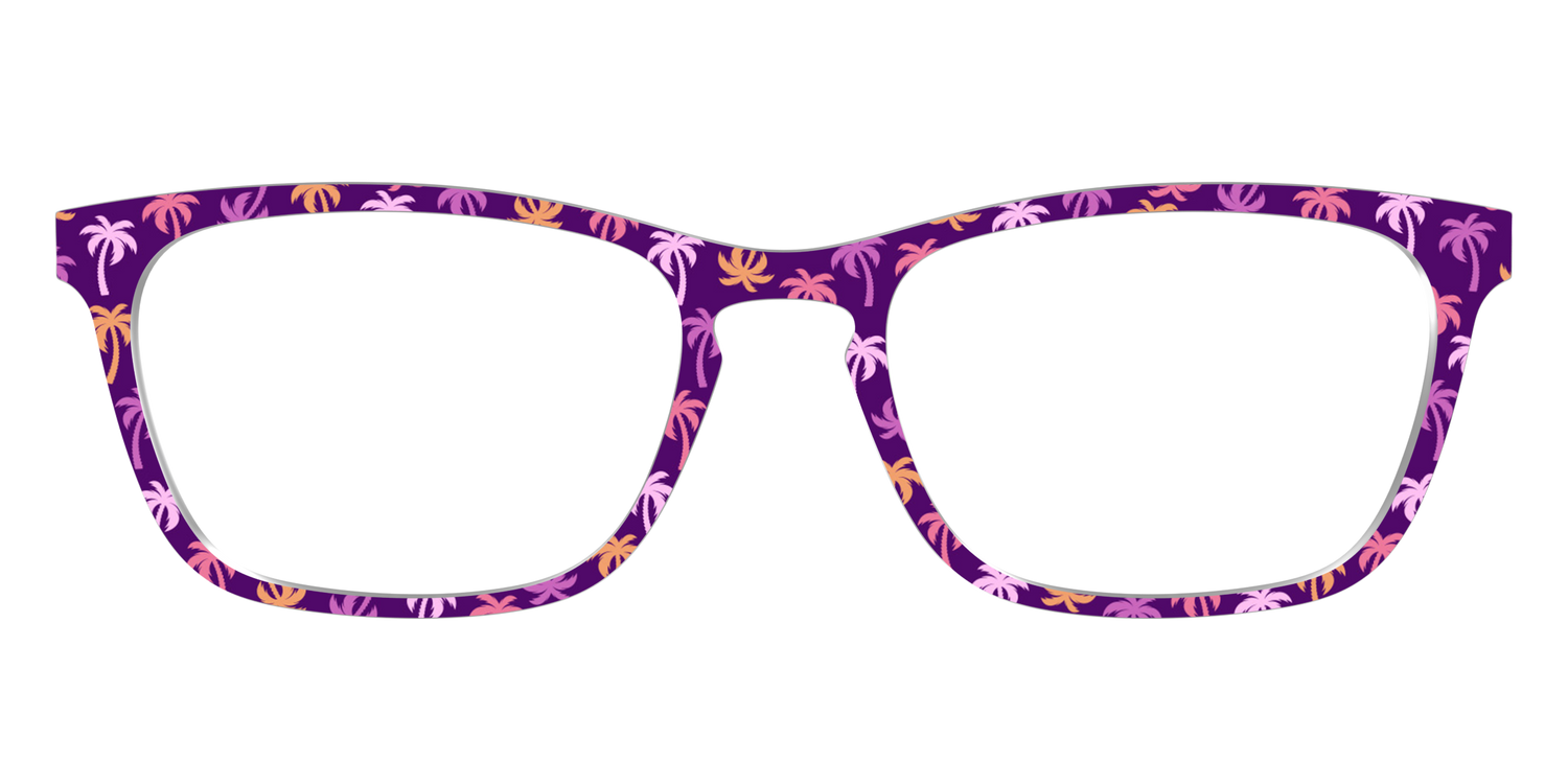 The Violet Palm Trees - Front Top Image - Pair Eyewear
