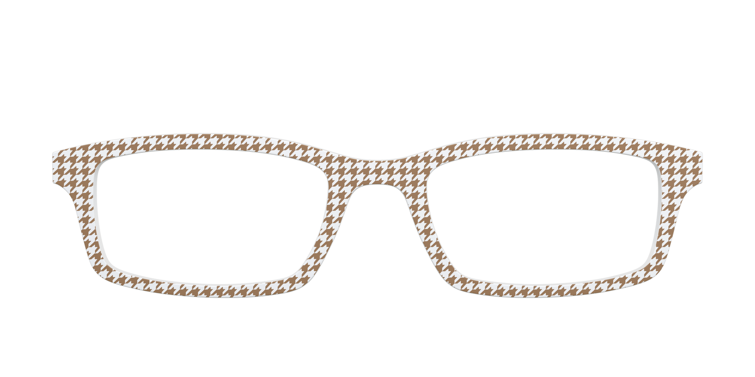 The Acorn Houndstooth - Front Top Image - Pair Eyewear