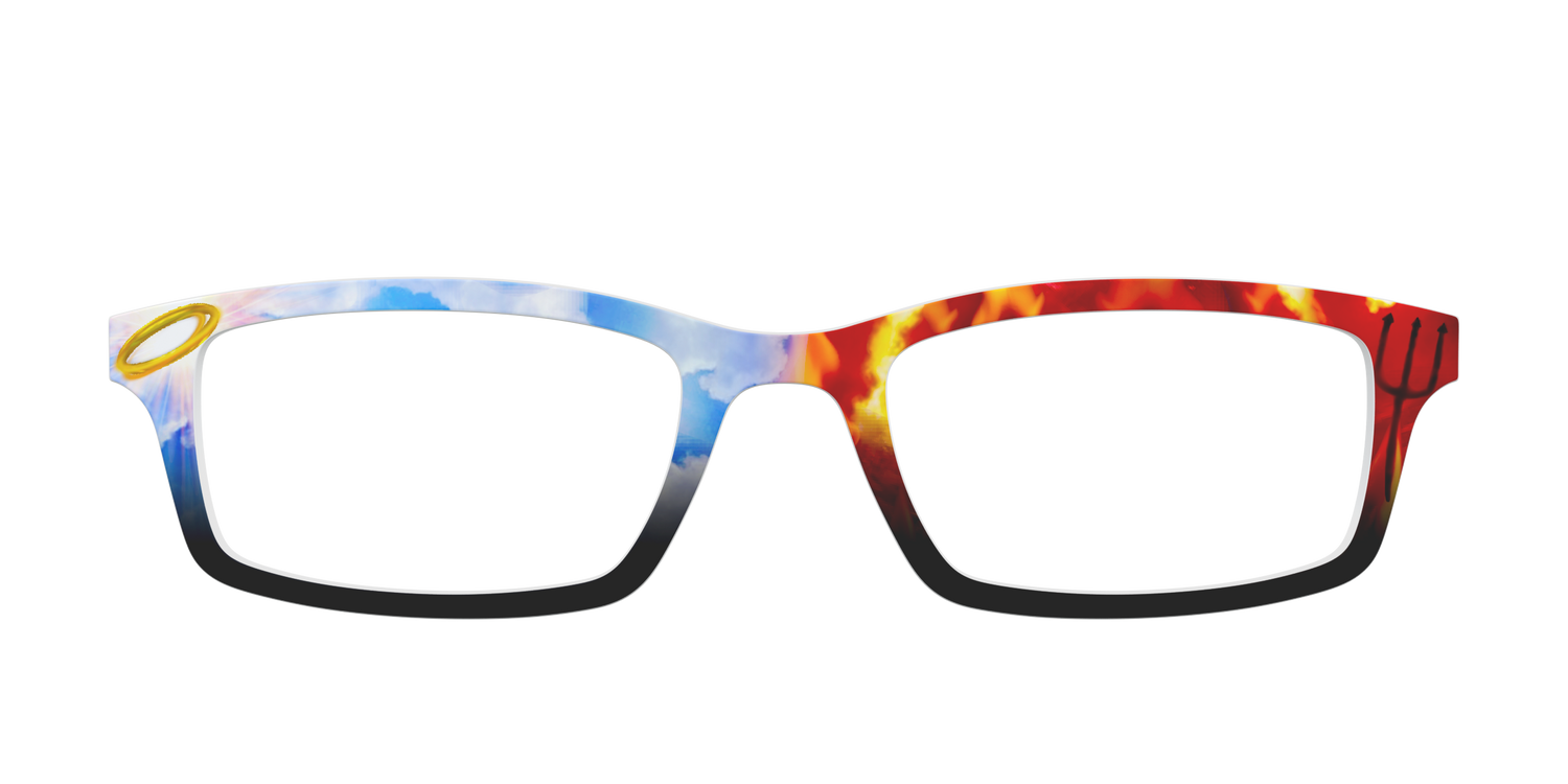 The Angel & Devil - Front Top Image - Pair Eyewear