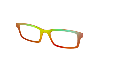 The Apricot Ombre - Angle Top Thumbnail - Pair Eyewear
