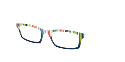 The Beach Bum Stripes - Angle Top Thumbnail - Pair Eyewear