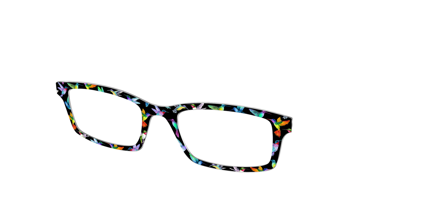 The Black Hummingbirds - Angle Top Image - Pair Eyewear