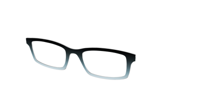 The Black to Blue Smoke Gradient - Angle Top Thumbnail - Pair Eyewear