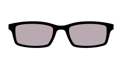 The Black with Gray Gaming Lens - Front Top Thumbnail - Pair Eyewear