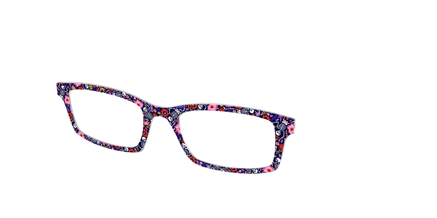 The Bone-Chilling Blossoms - Angle Top Image - Pair Eyewear