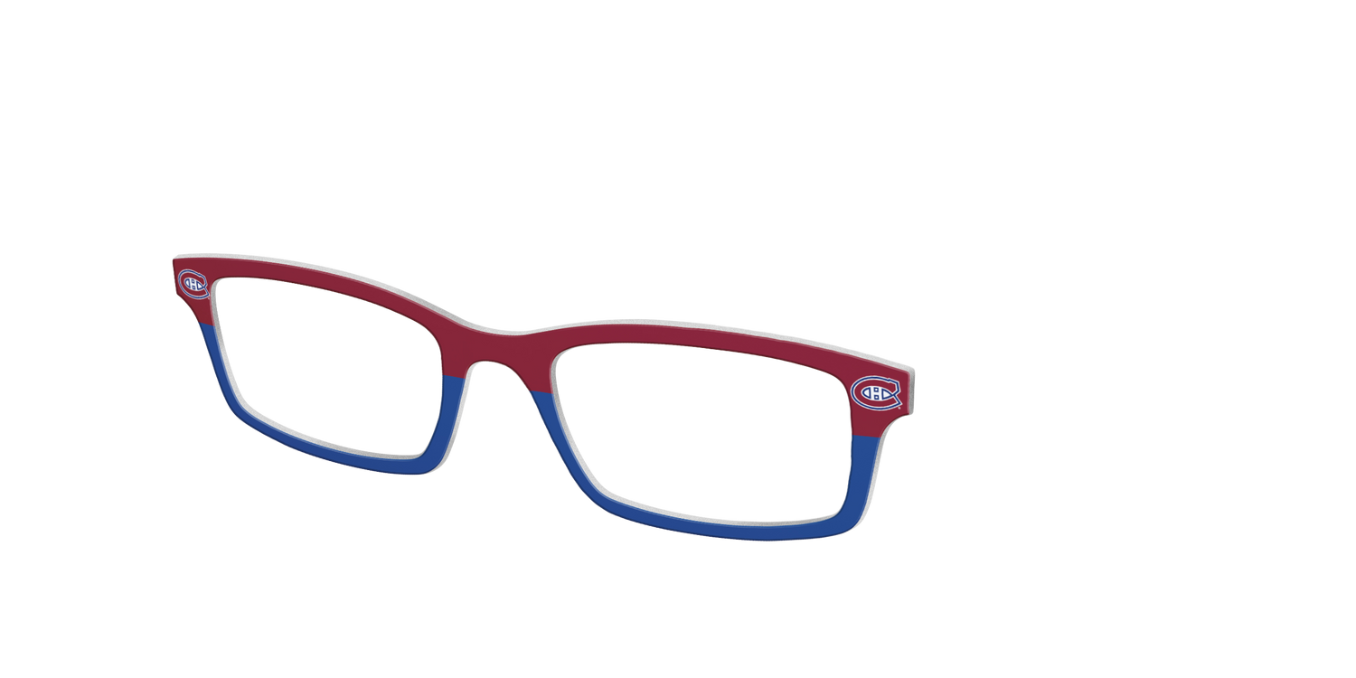 The Canadiens® Split - Angle Top Image - Pair Eyewear