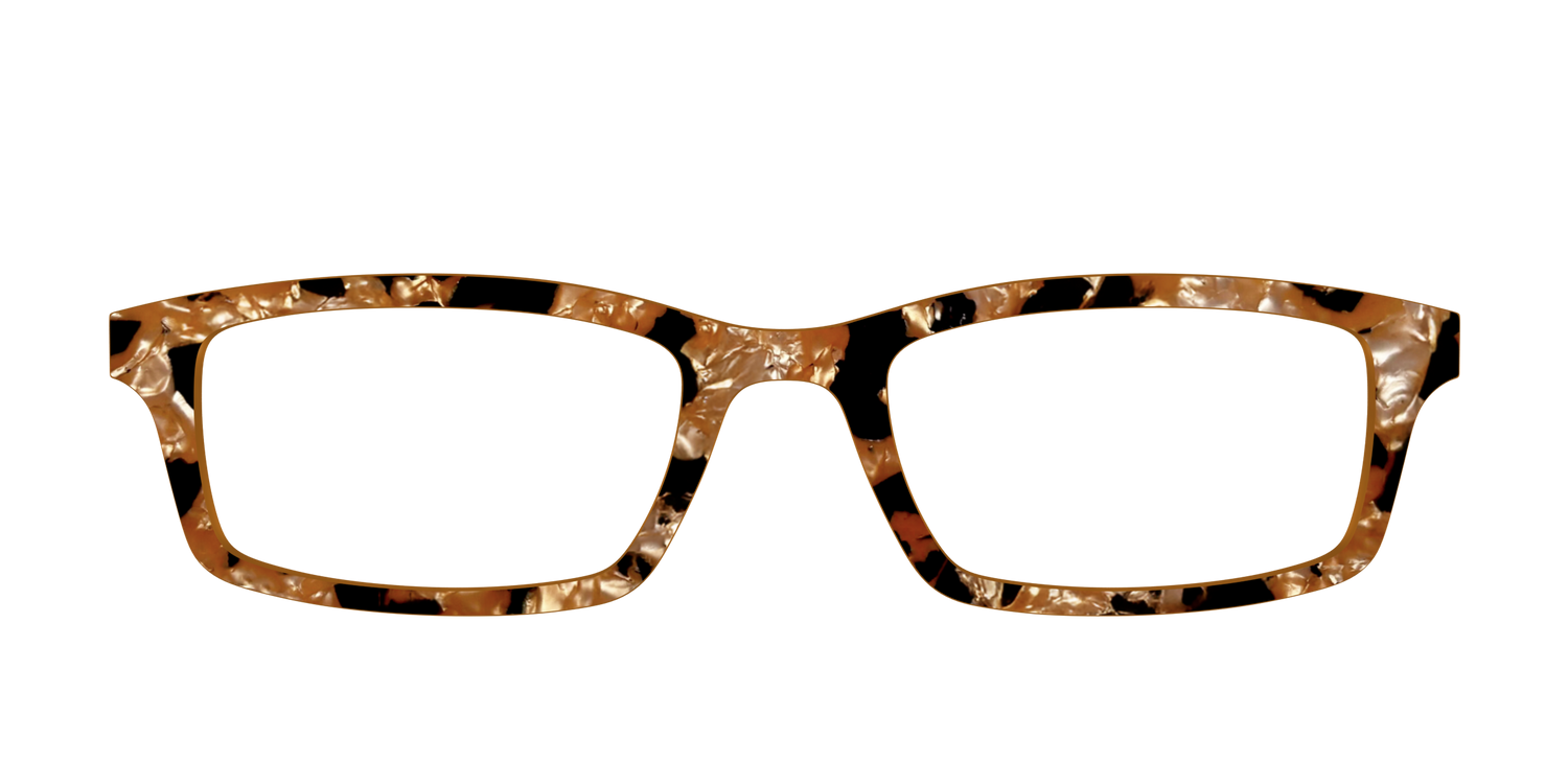 The Caramel Pearl Tortoise - Front Top Image - Pair Eyewear