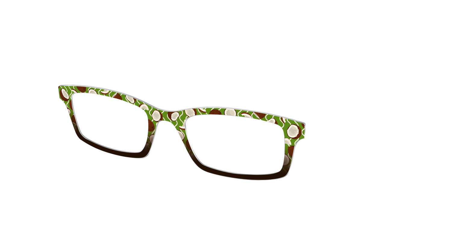 The Cheerful Coconuts - Angle Top Image - Pair Eyewear