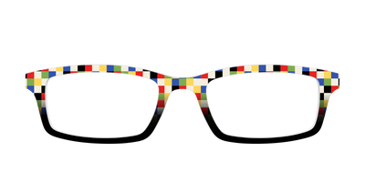 The Colorful Cubes - Front Top Thumbnail - Pair Eyewear
