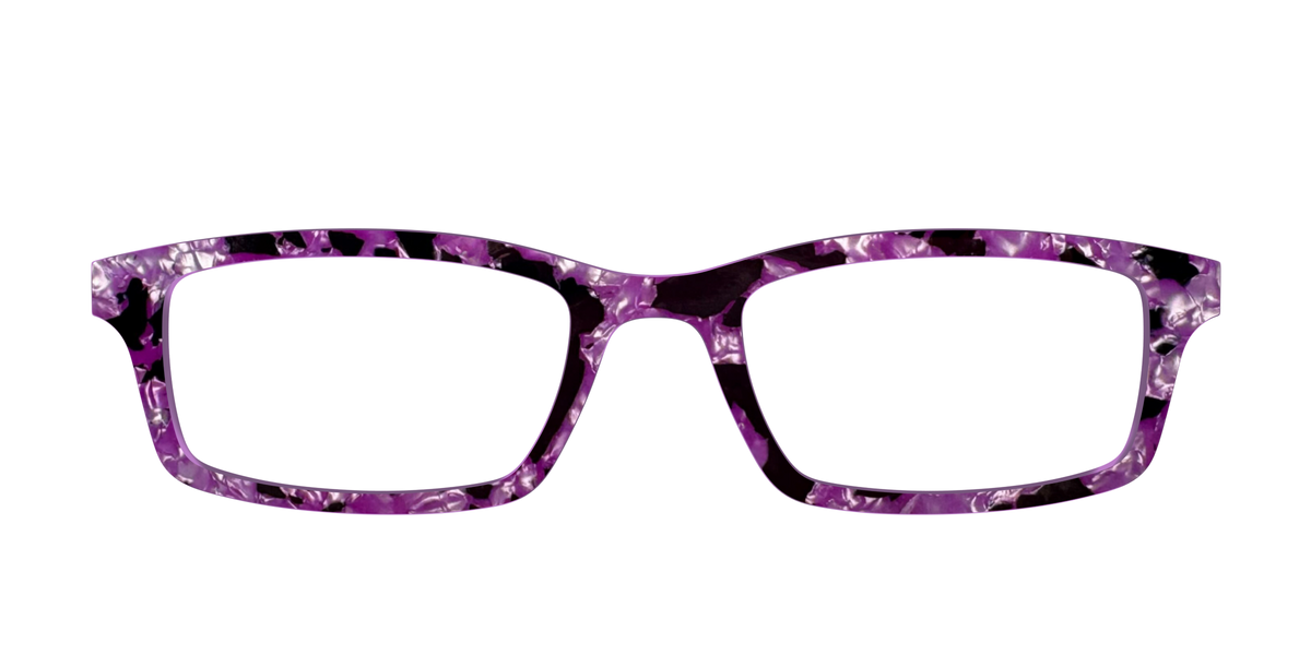 The Dark Orchid Pearl Tortoise - Front Top Image - Pair Eyewear