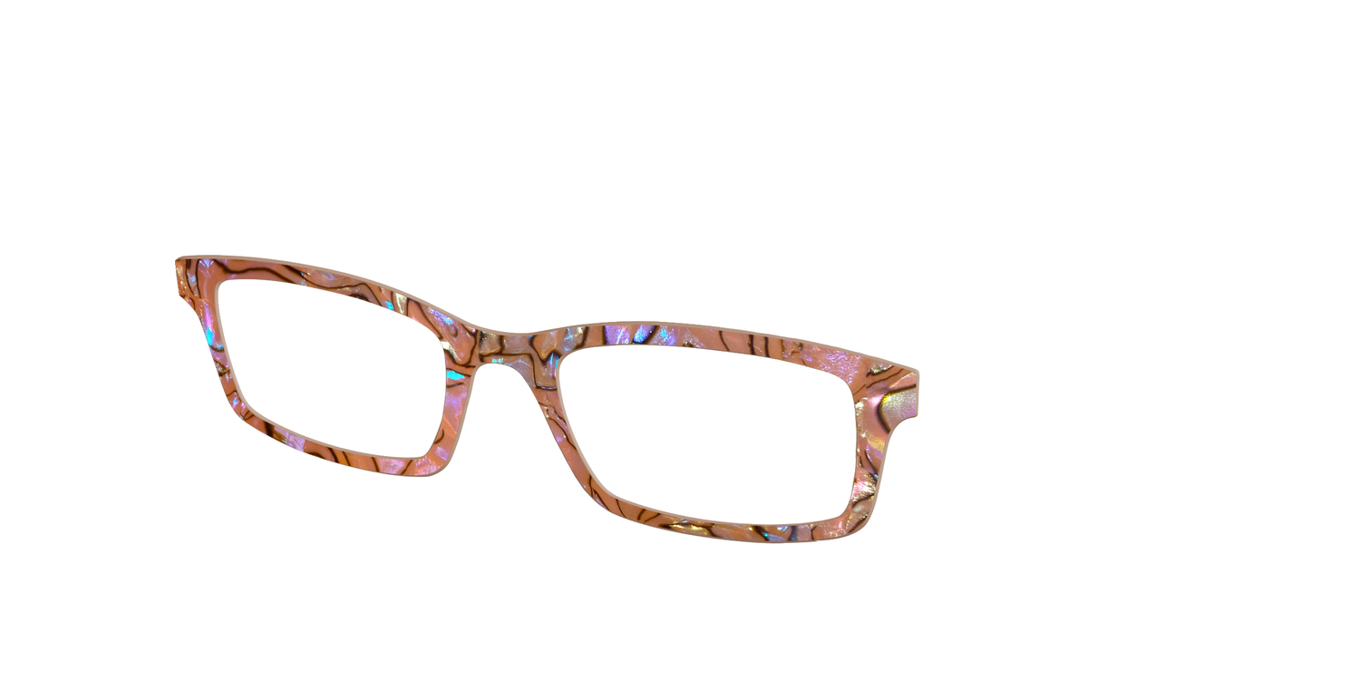 The Desert Isle Pearl Marble - Angle Top Image - Pair Eyewear