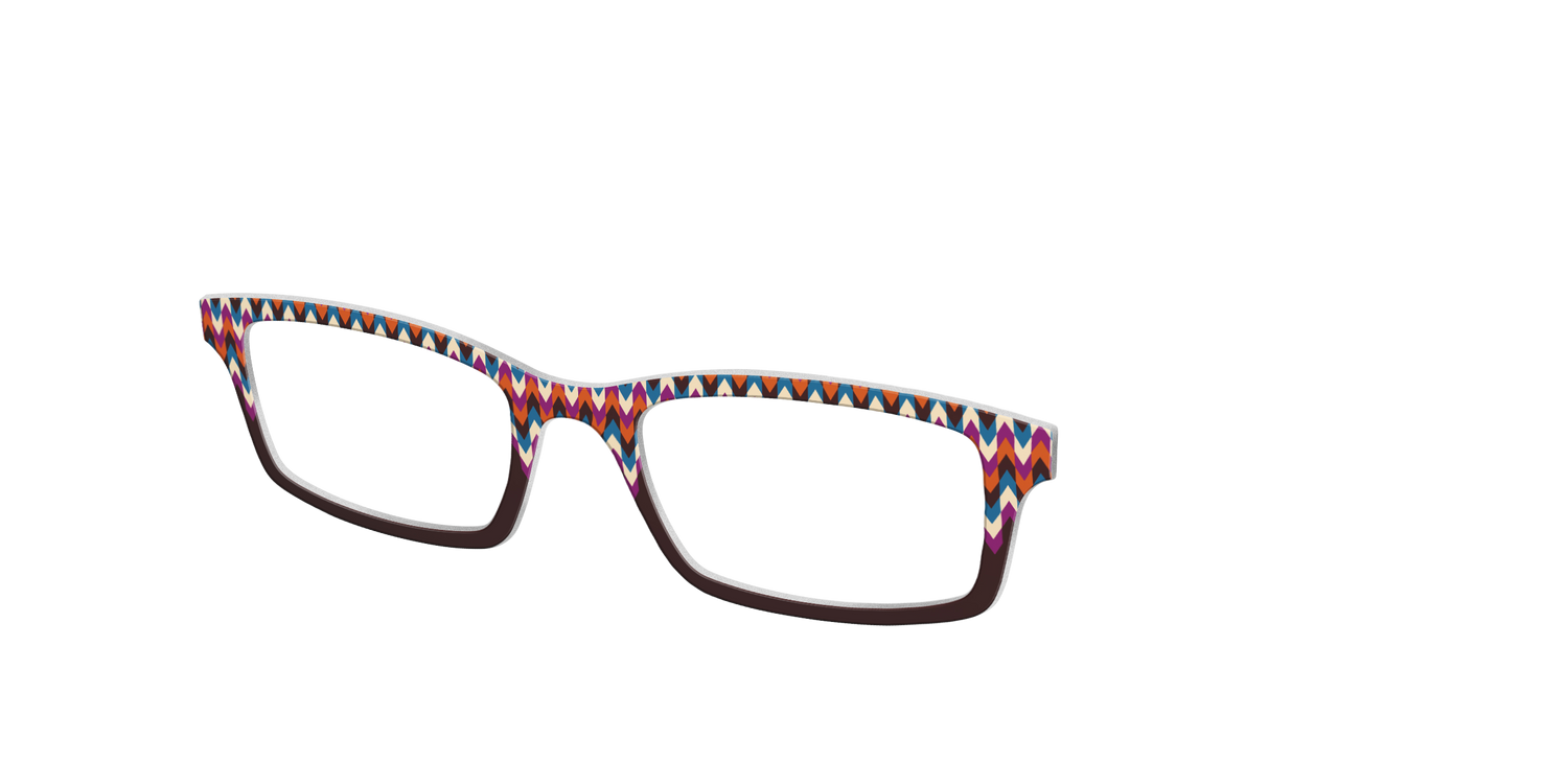 The Fall Chevron - Angle Top Image - Pair Eyewear