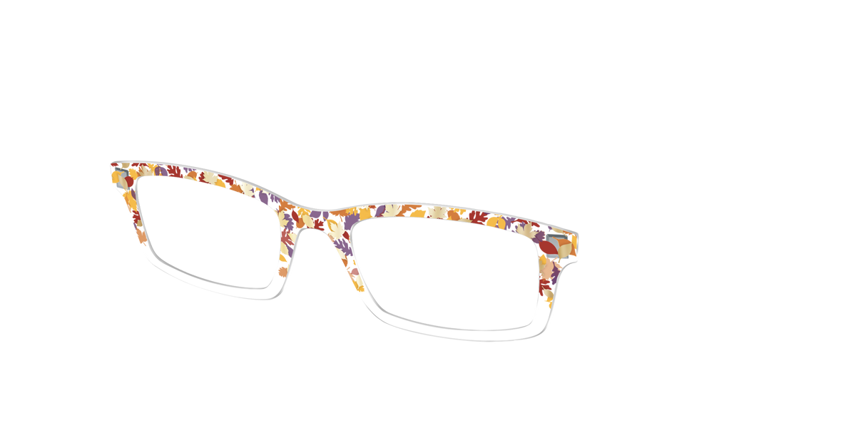 The Fallen Leaves Confetti Crystal - Angle Top Image - Pair Eyewear