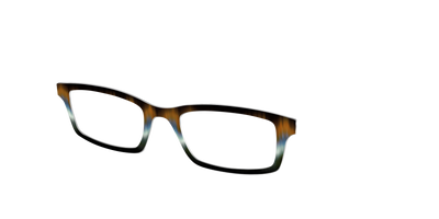 The Fiery Bronze Gradient - Angle Top Thumbnail - Pair Eyewear