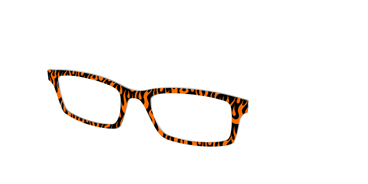 The Flame Jam - Angle Top Image - Pair Eyewear