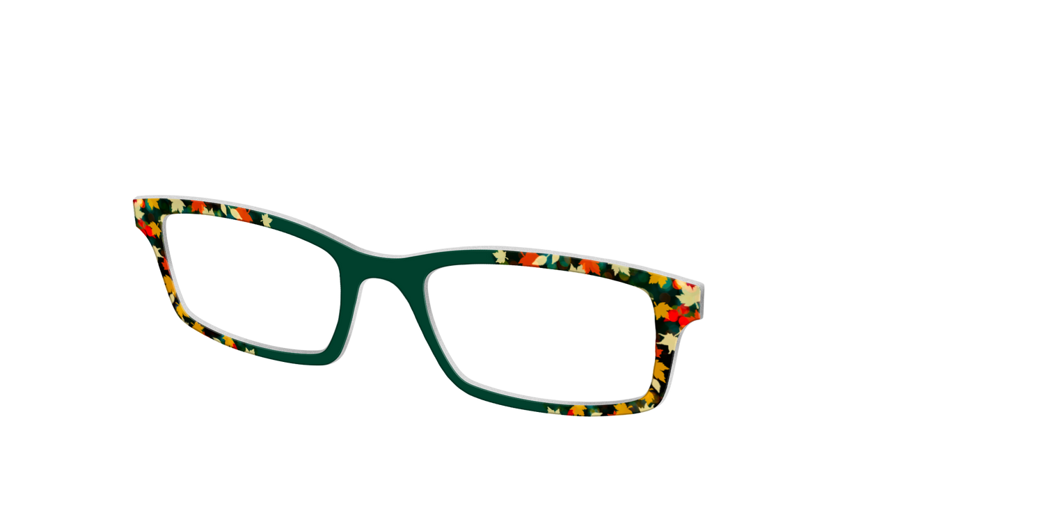 The Fluttering Leaves - Angle Top Image - Pair Eyewear