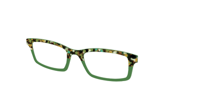 The Forest Tortoise Crystal Split - Angle Top Thumbnail - Pair Eyewear