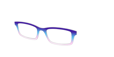 The Frozen Horizon Gradient - Angle Top Thumbnail - Pair Eyewear