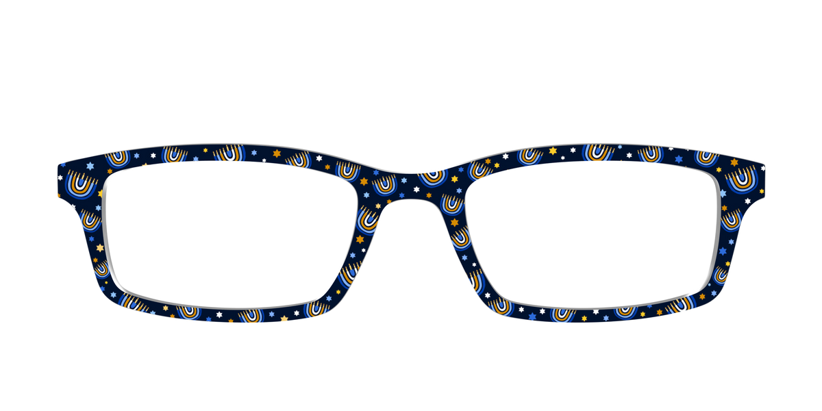 The Hanukkah Menorahs - Front Top Image - Pair Eyewear