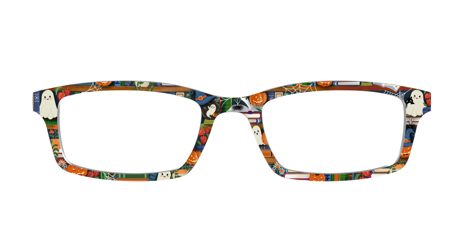 The Haunted Bookcase - Front Top Image - Pair Eyewear