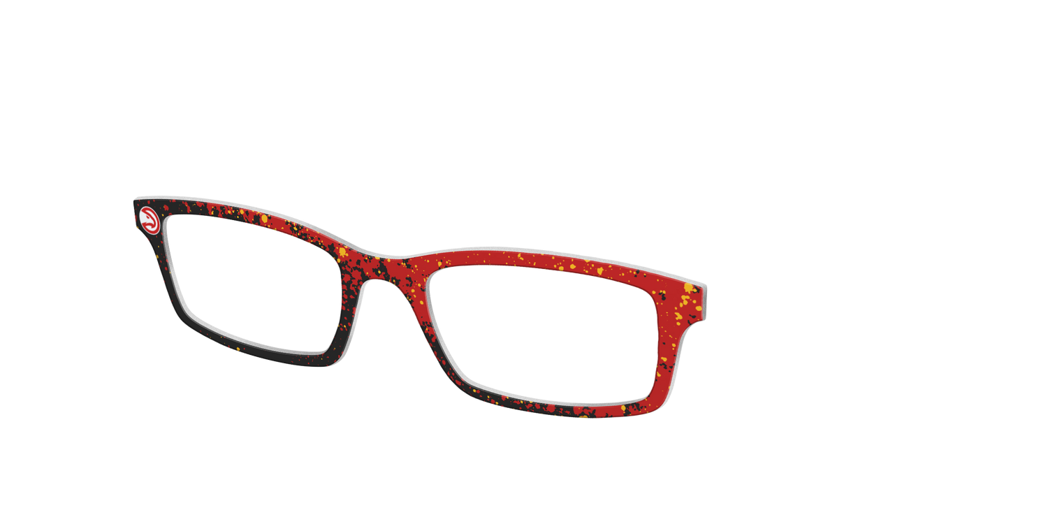 The Hawks Splatter - Angle Top Image - Pair Eyewear