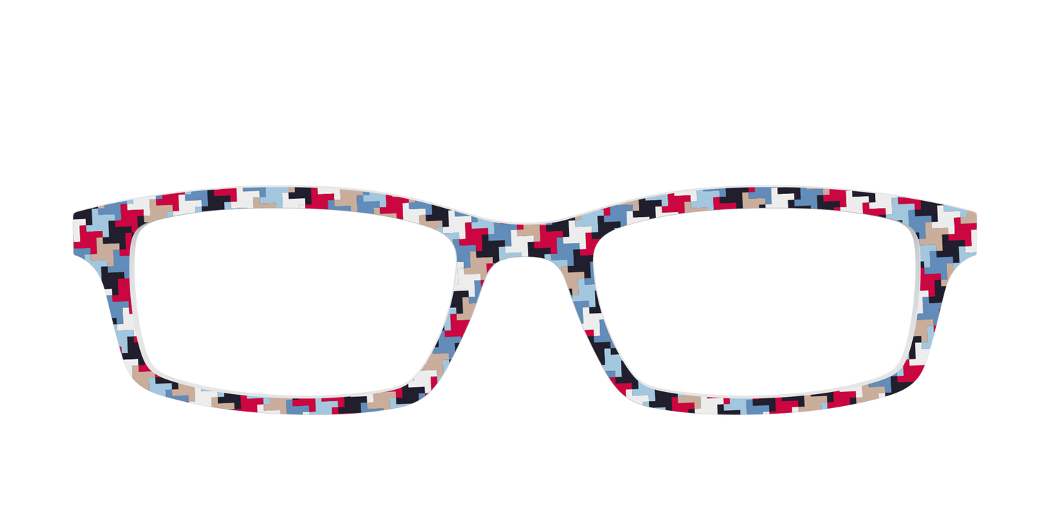 The High-Altitude Houndstooth - Front Top Image - Pair Eyewear
