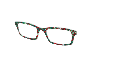 The Holiday Stained Glass - Angle Top Thumbnail - Pair Eyewear