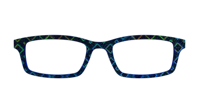 The Holographic Diamonds - Front Top Thumbnail - Pair Eyewear