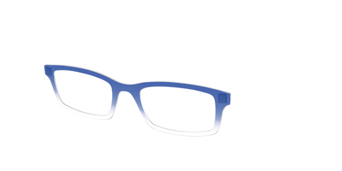 The Indigo Gradient Crystal - Secondary Image - Pair Eyewear