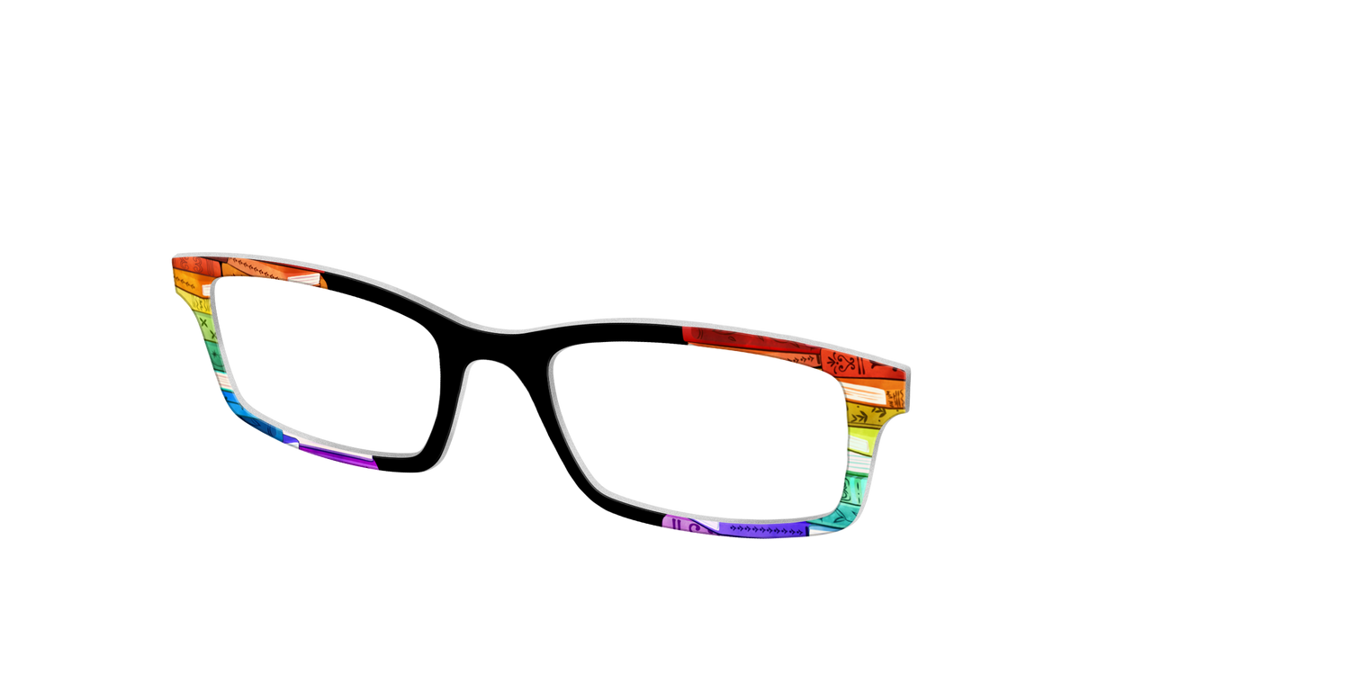 The Library Books - Angle Top Image - Pair Eyewear