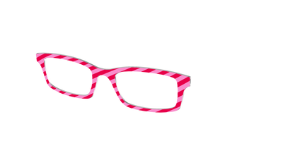 The Love-Struck Stripes - Angle Top Thumbnail - Pair Eyewear