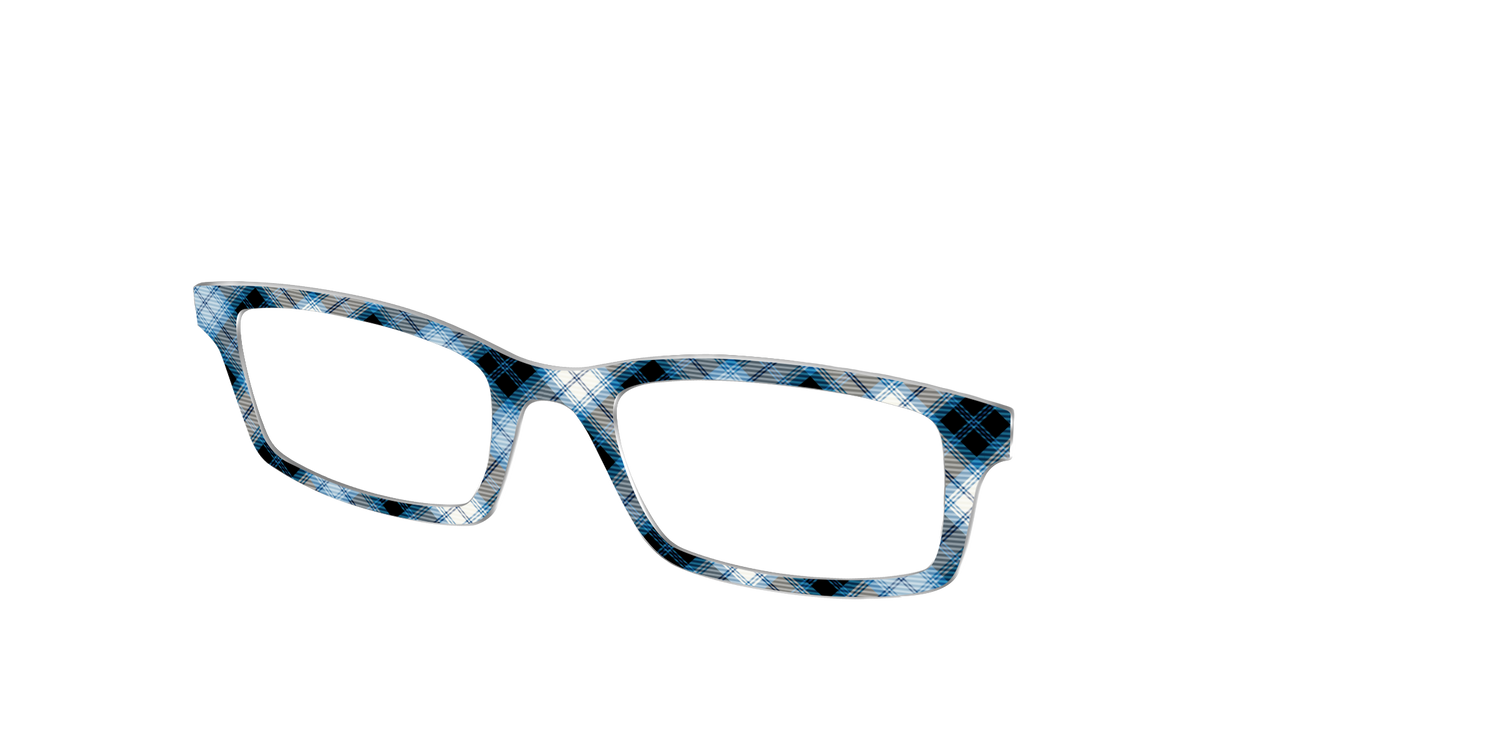 The Mainstage Plaid - Angle Top Image - Pair Eyewear